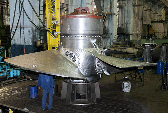 Hydro-turbine construction